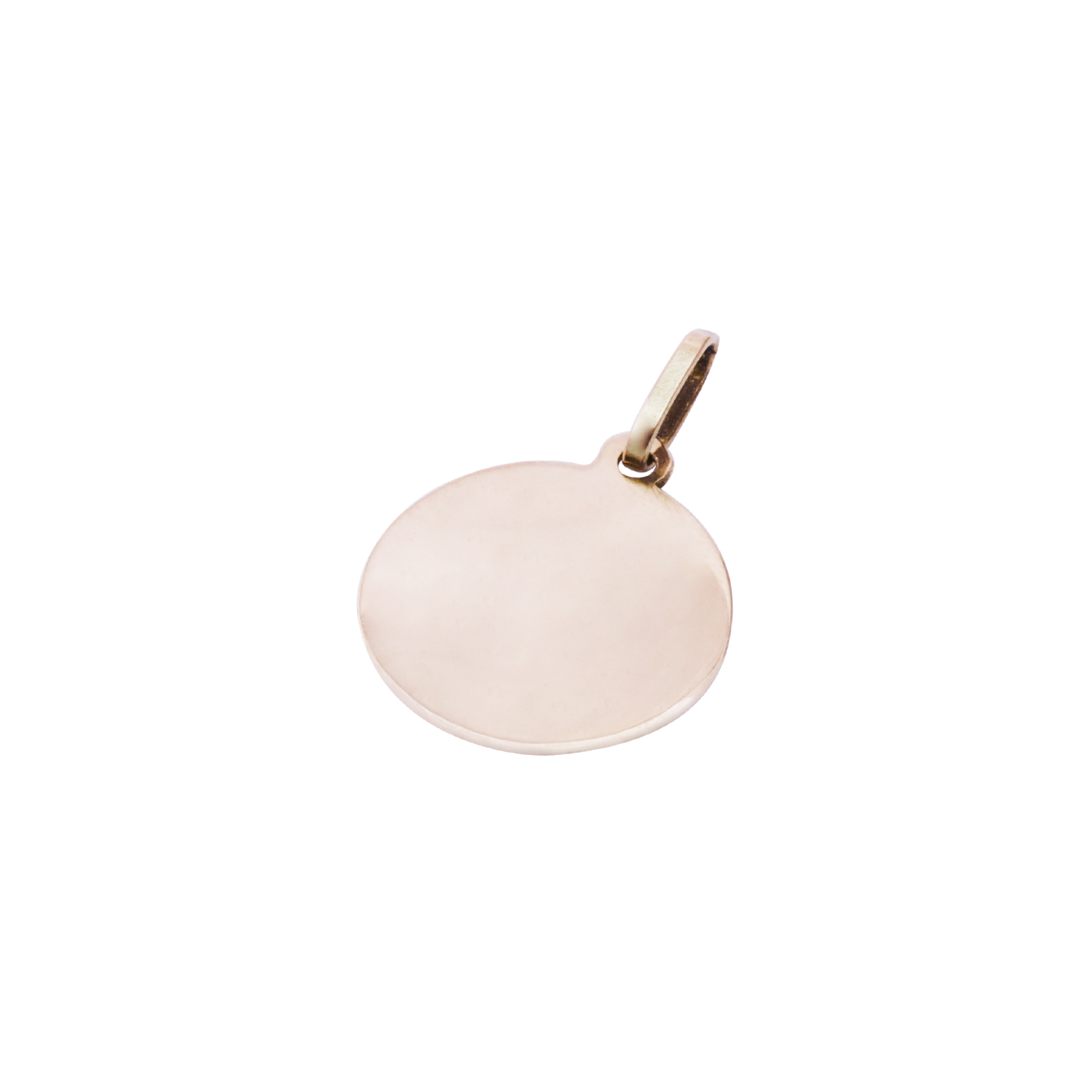 Colgante Virgen del Carmen Oro Miel 18kt 2