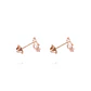 Aros Oro Miel 18kt Gato - Miniatura 3