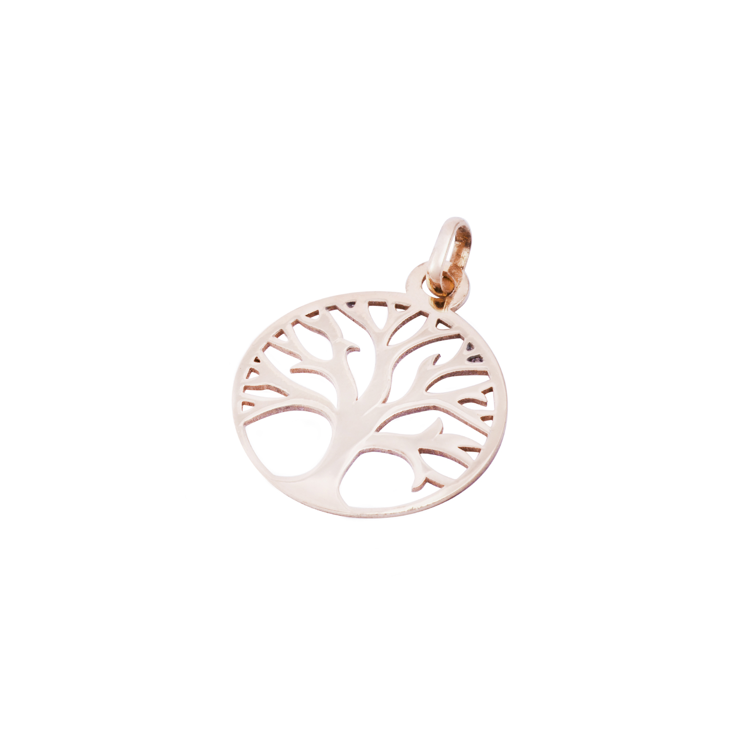 Colgante Oro Miel 18kt Árbol de la Vida Mediano 1