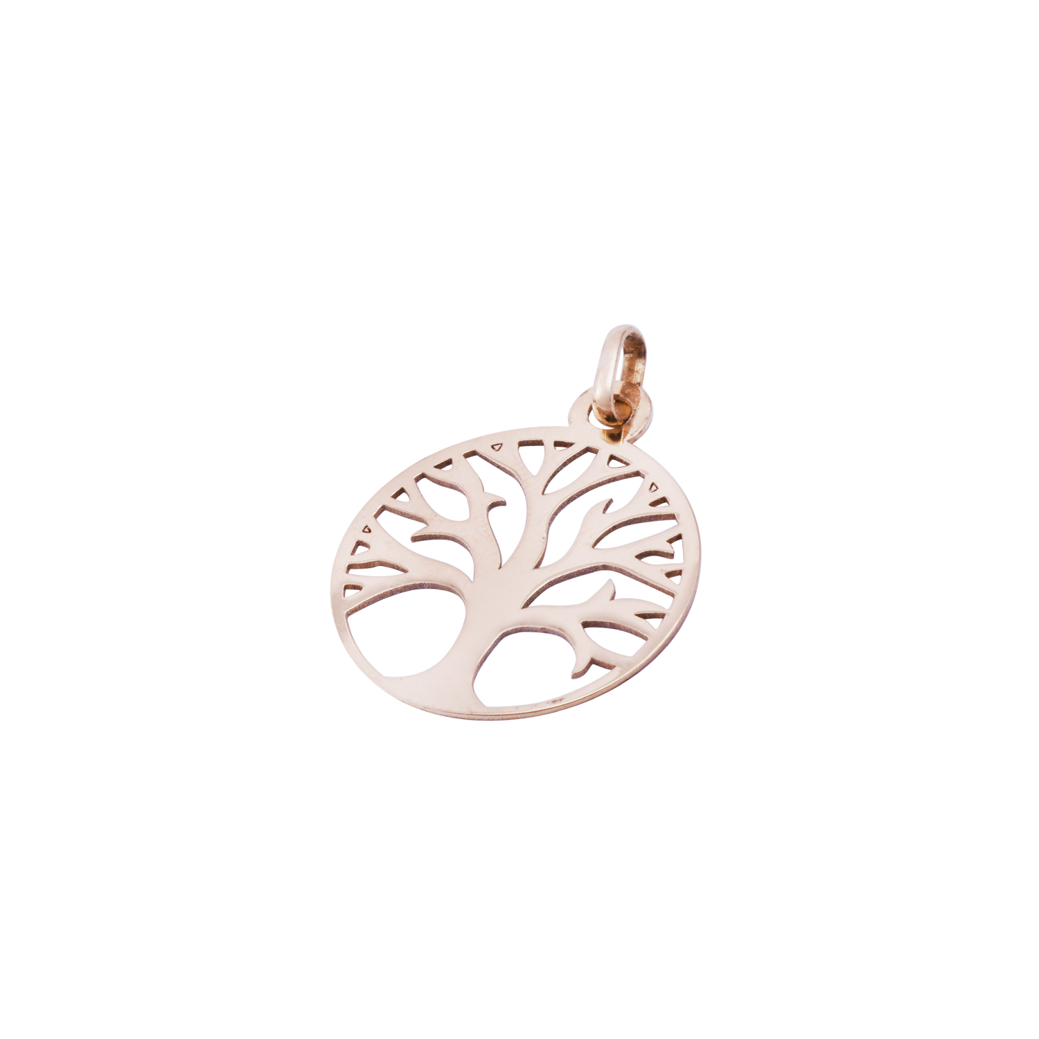 Colgante Oro Miel 18kt Árbol de la Vida Mediano 2
