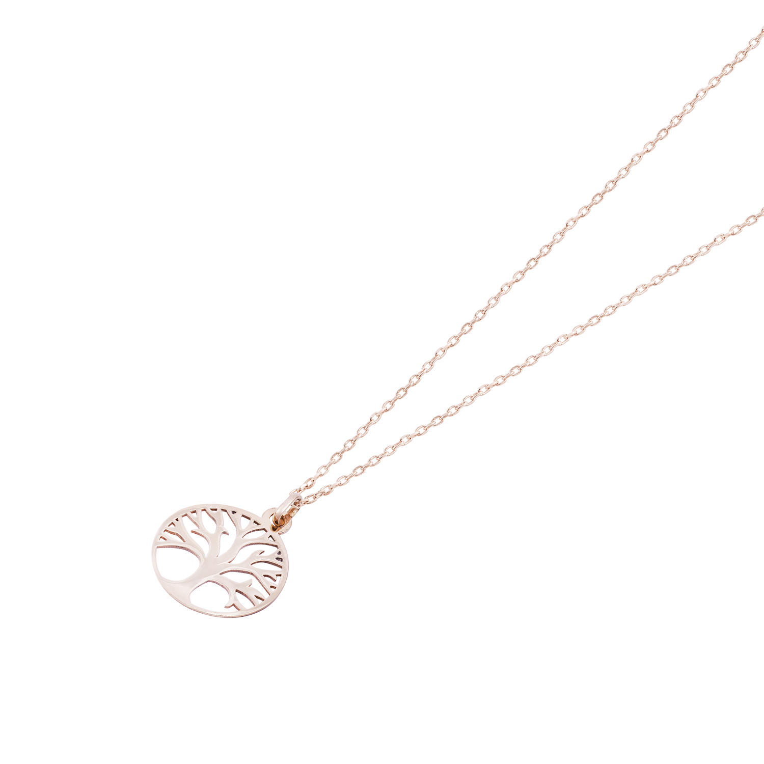 Colgante Oro Miel 18kt Árbol de la Vida Mediano 3