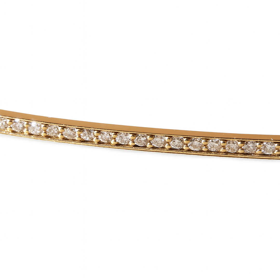 Pulsera Oro Miel 18kt Diamantes 27 Pts | Danielle Costantini 2