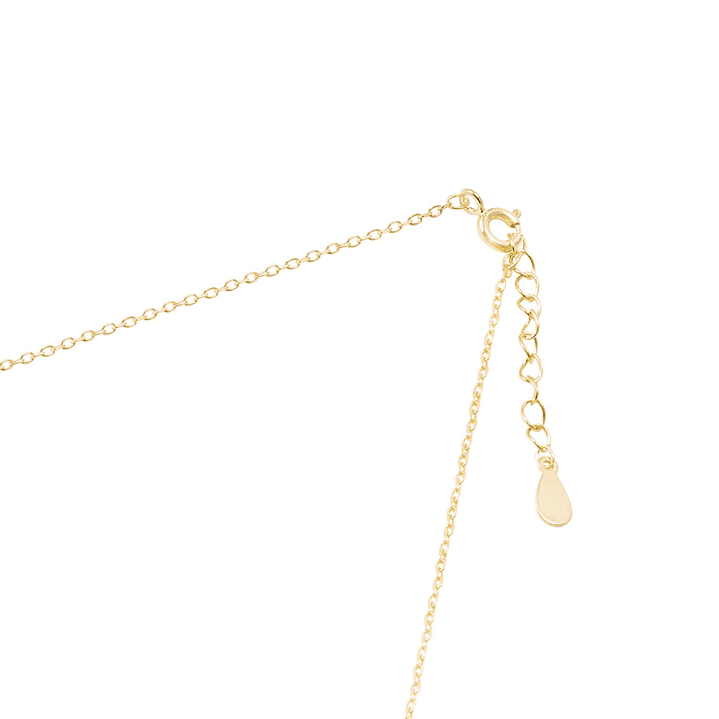 Collar de Plata Esterlina 925 Choker Cruces Colgantes Revestido en 18Kt 3