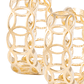 Aros de Oro 18Kt Argolla Filigrama Pequeña - Miniatura 2