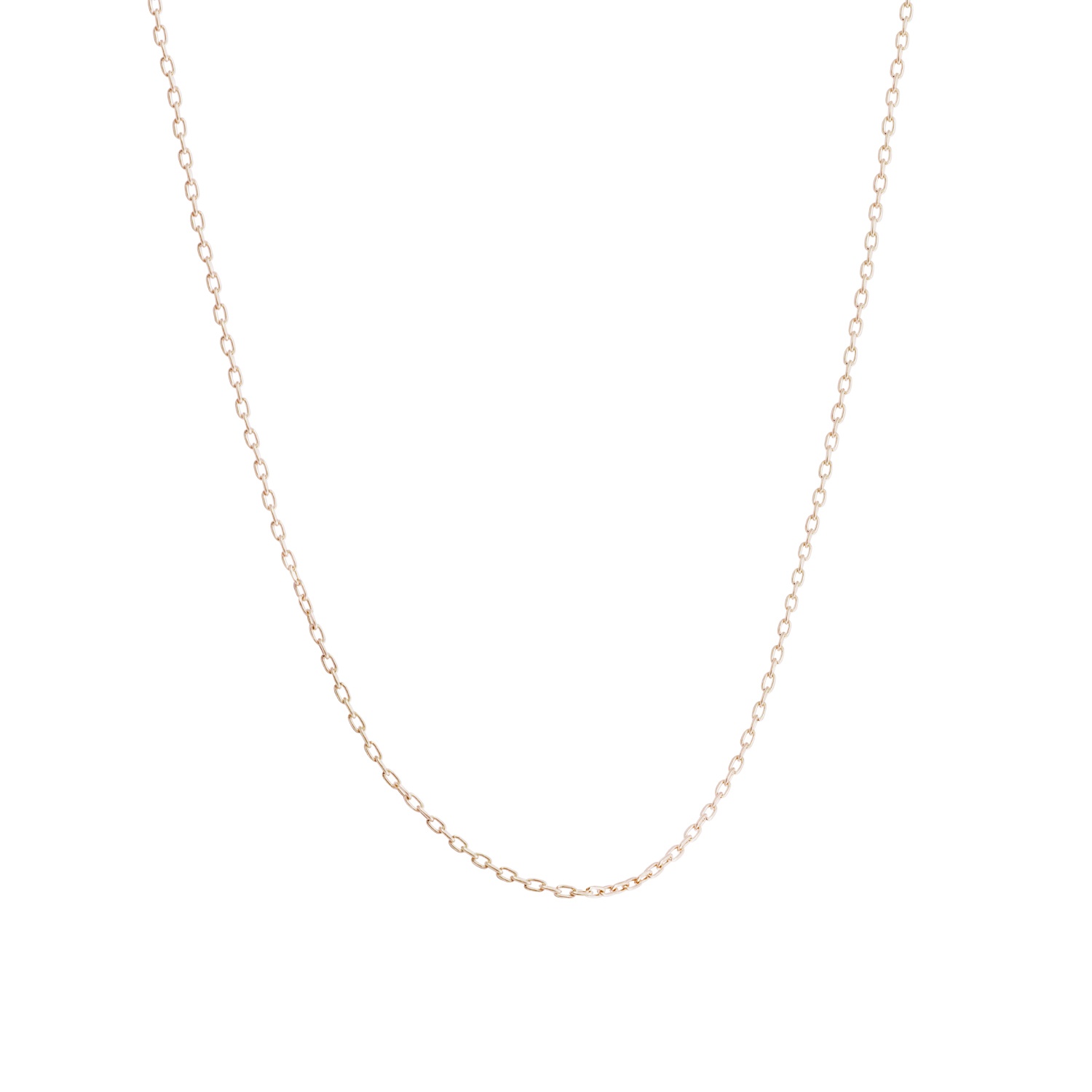 Cadena en Oro Miel 18kt Modelo Limada 2