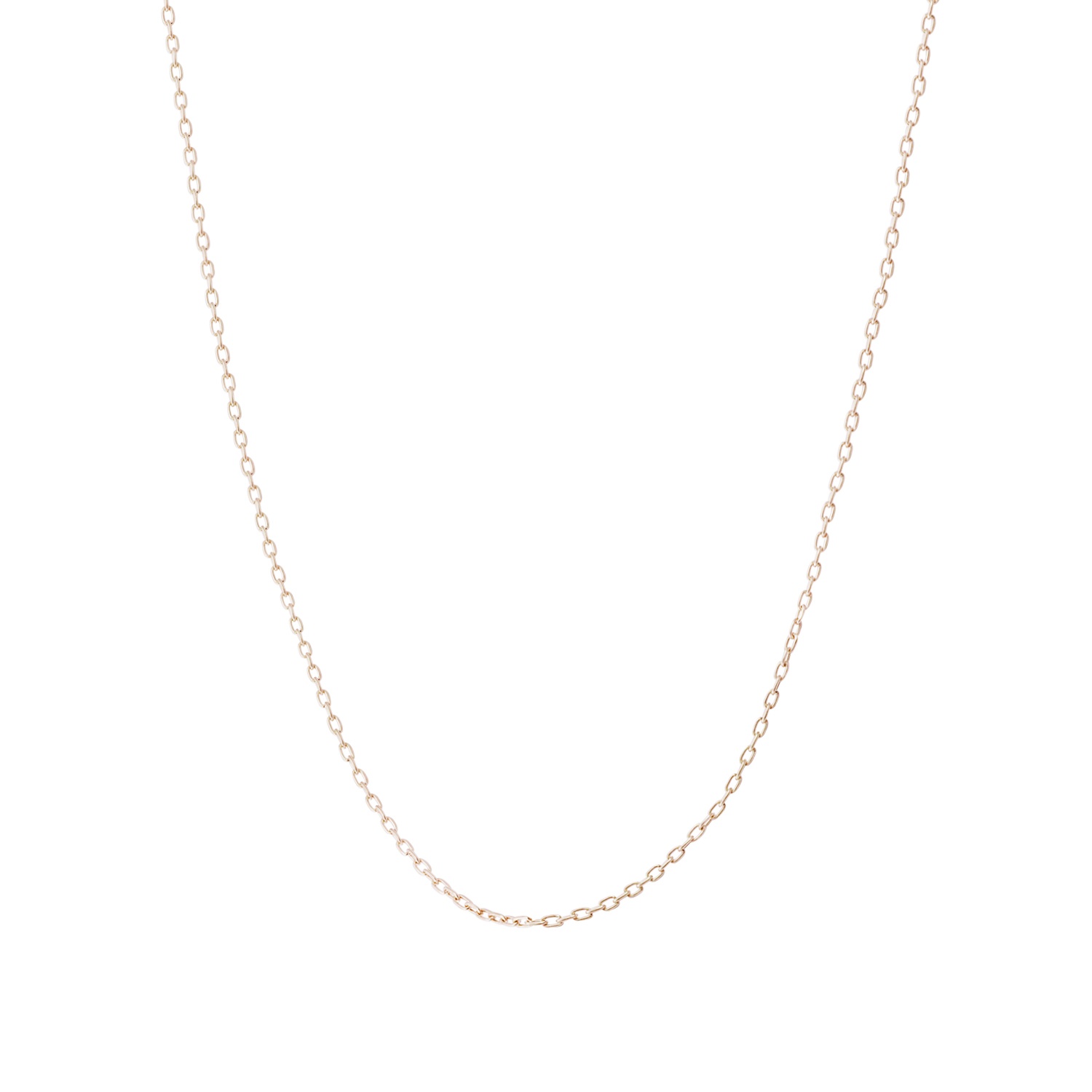 Cadena en Oro Miel 18kt  Limado Sutil 2