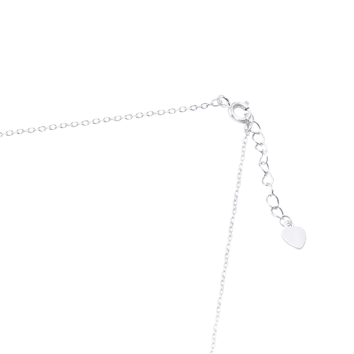 Collar de Plata Esterlina 925 Rectángulo Circón 3