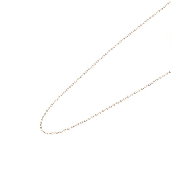 Cadena en Oro Miel 18kt  Limada Fina 1