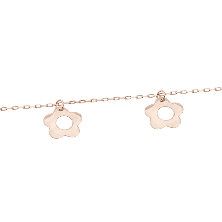 Pulsera en Oro Miel 18kt Margarita 2