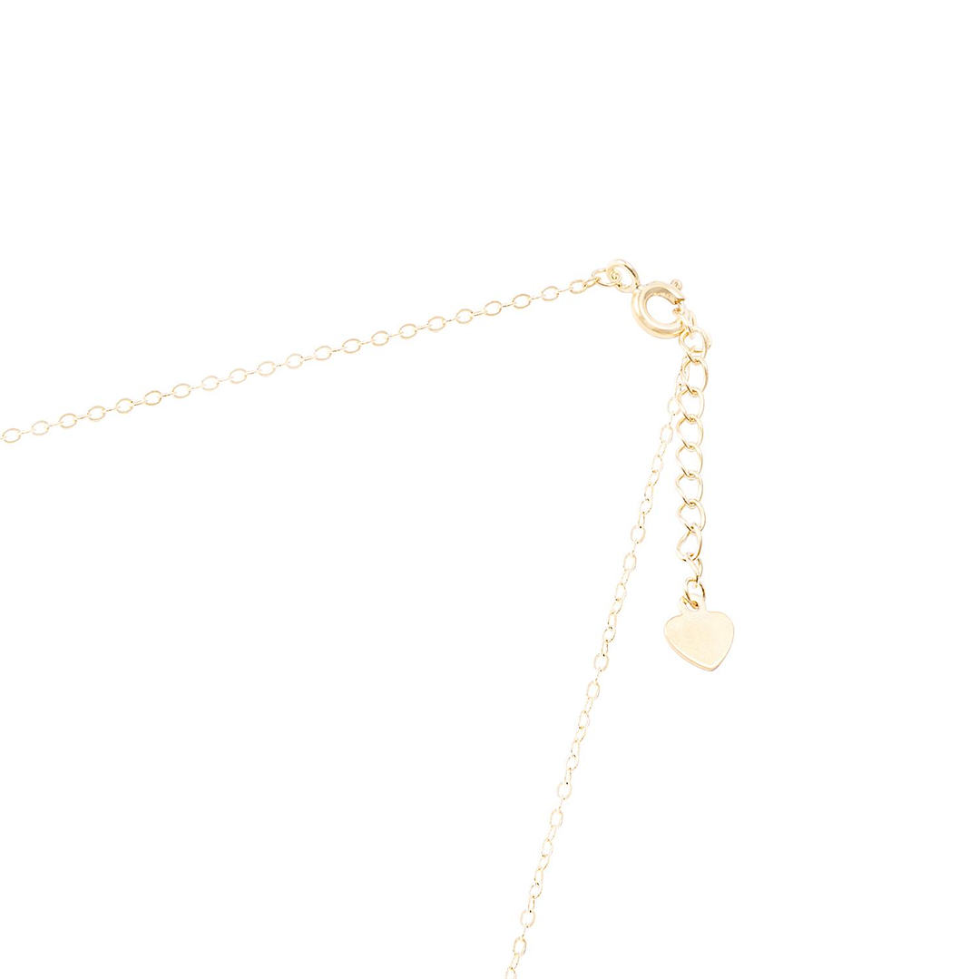 Collar de Plata Esterlina 925 Infinito Circón Revestido en Oro 18Kt 3