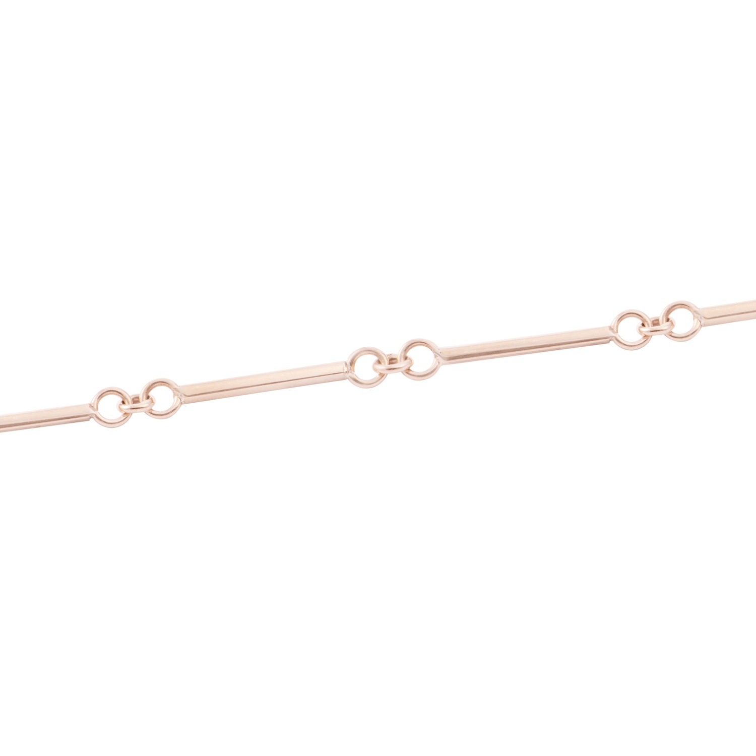 Pulsera Oro Miel 18kt Palitos. 2