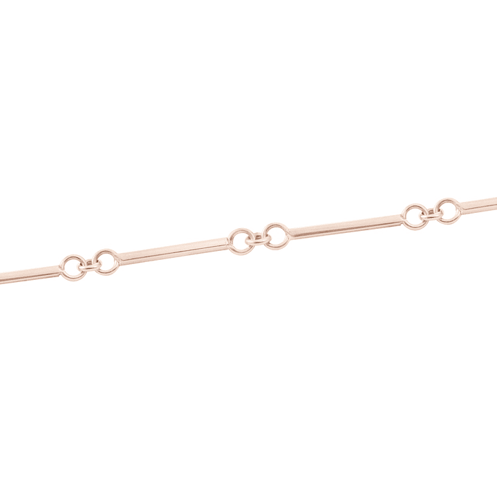 Pulsera Oro Miel 18kt Palitos. 2