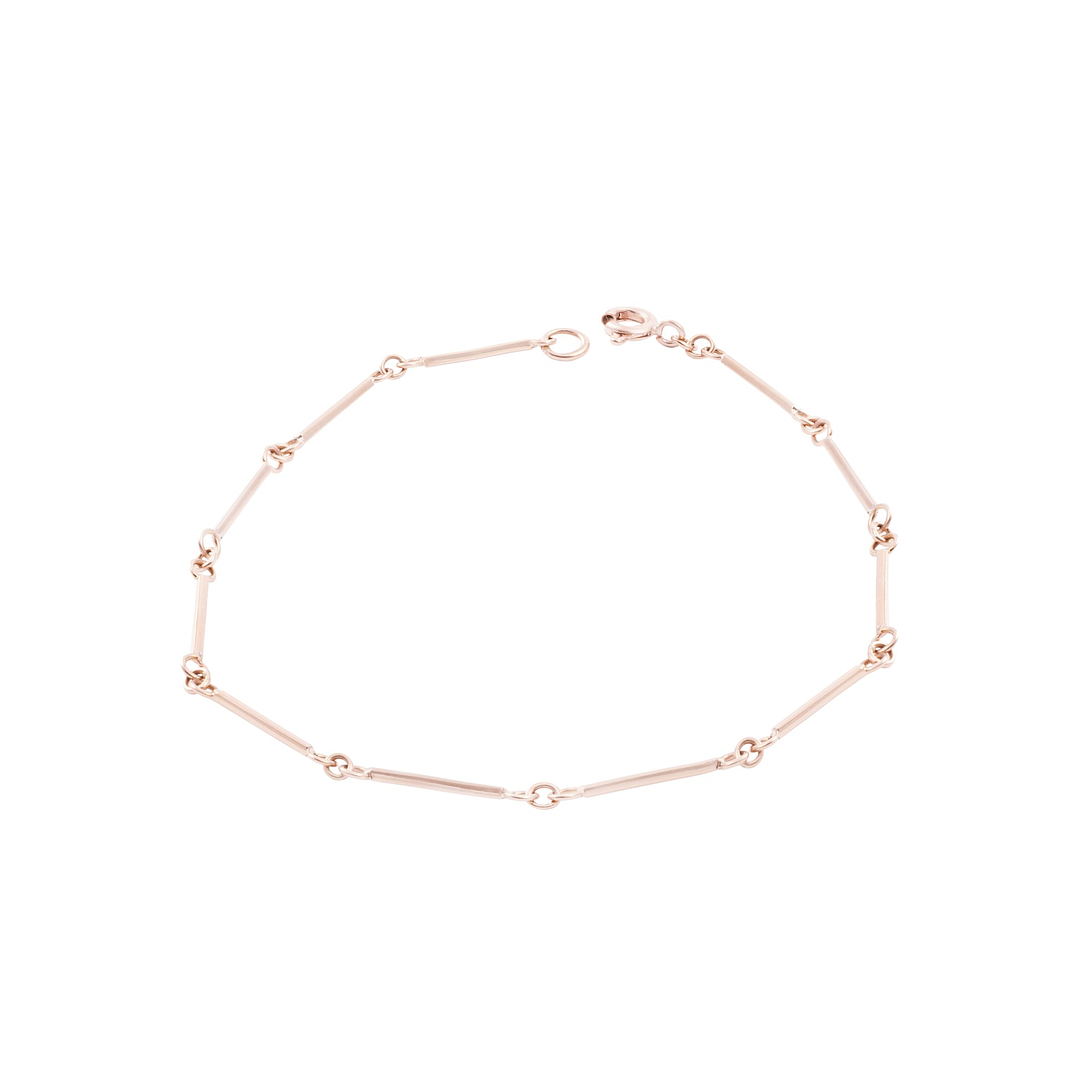 Pulsera Oro Miel 18kt Palitos. 1