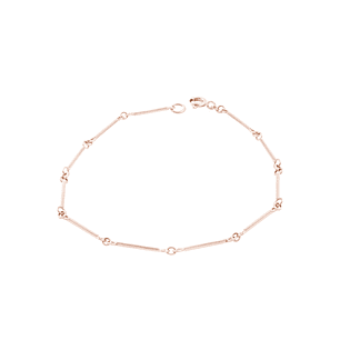 Pulsera Oro Miel 18kt Palitos.