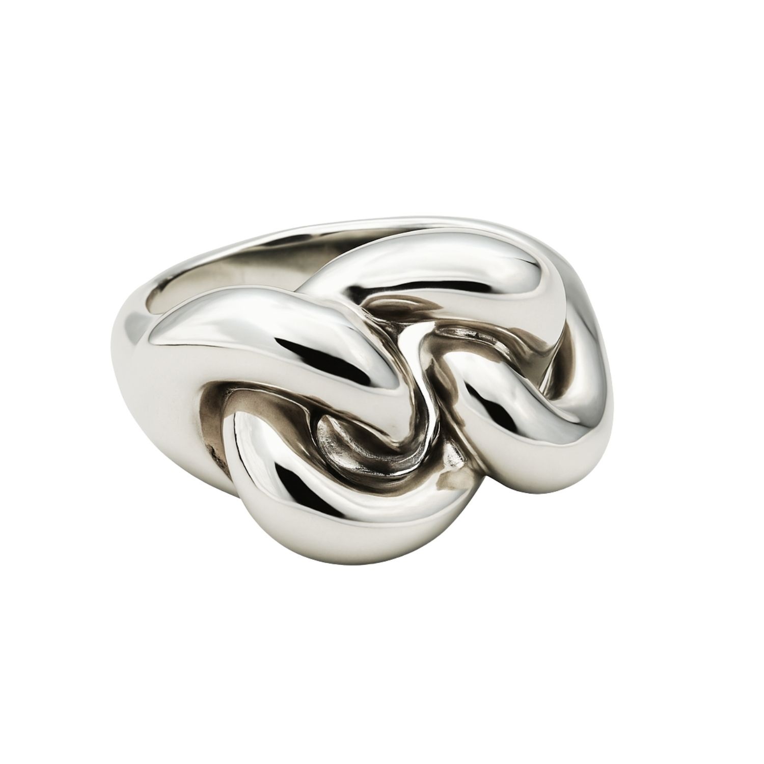 Anillo de Plata Esterlina 925 Trenzado 2