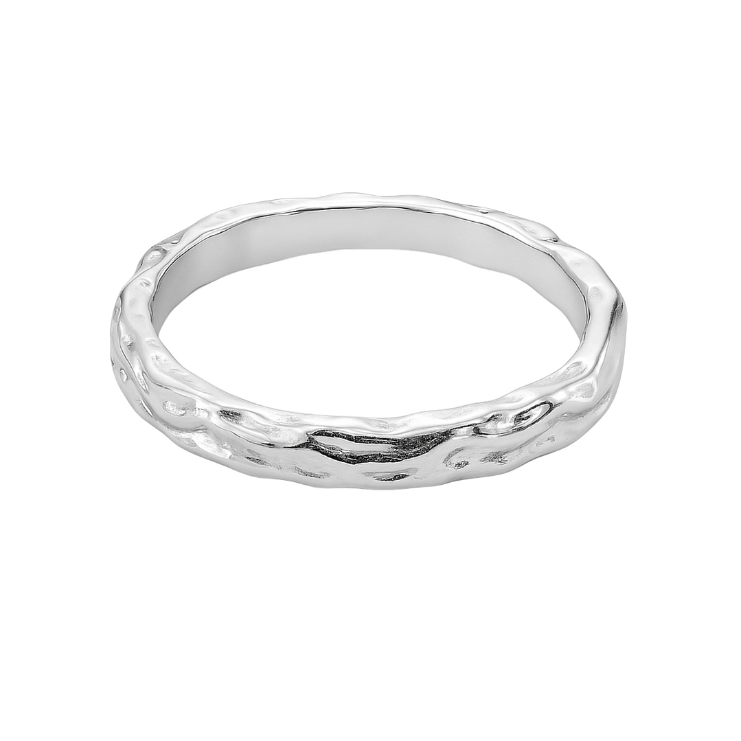 Anillo de Plata Esterlina 925 Ondulante 2