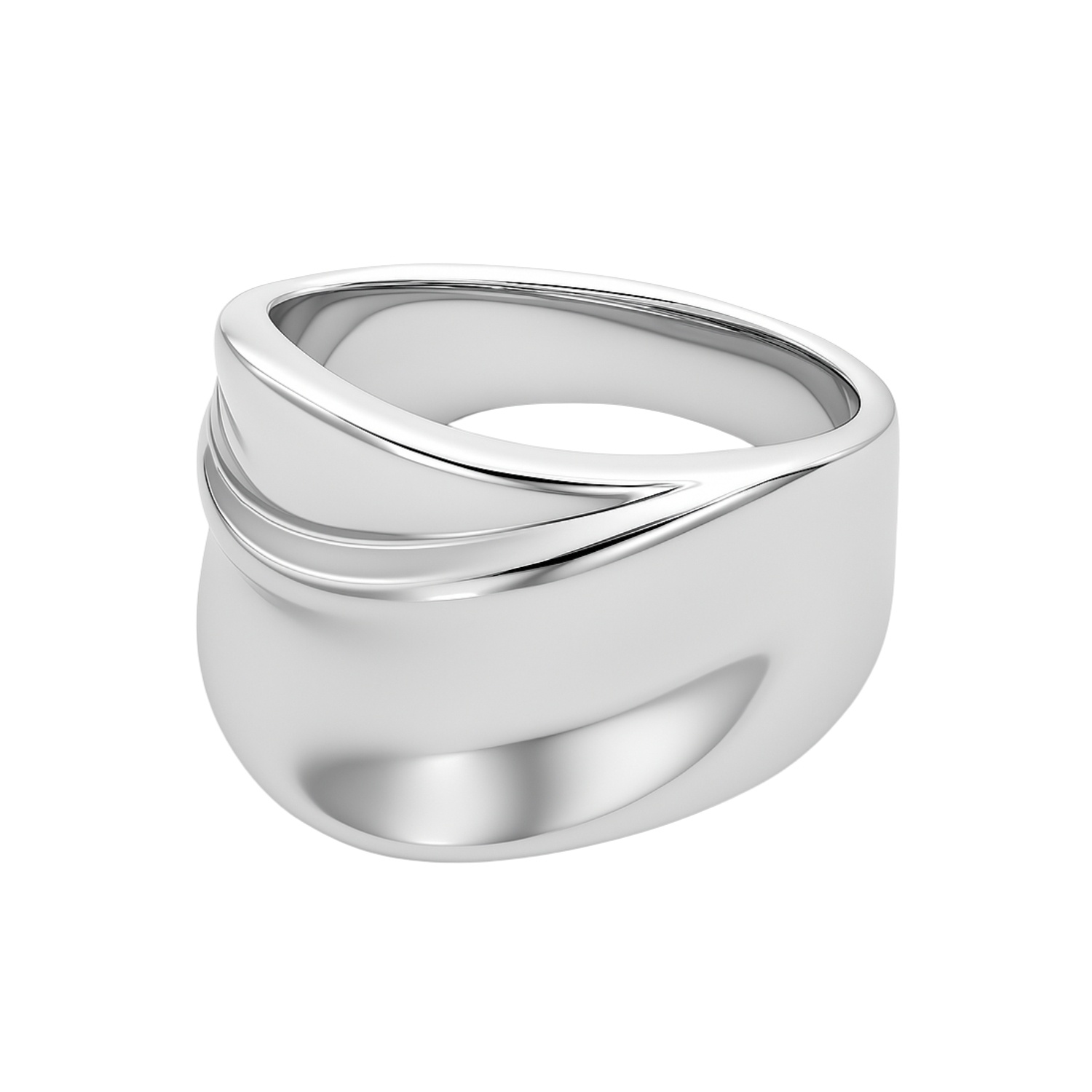 Anillo de Plata Esterlina 925 Liso 2
