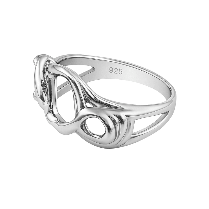 Anillo de Plata Esterlina 925 Formas 2