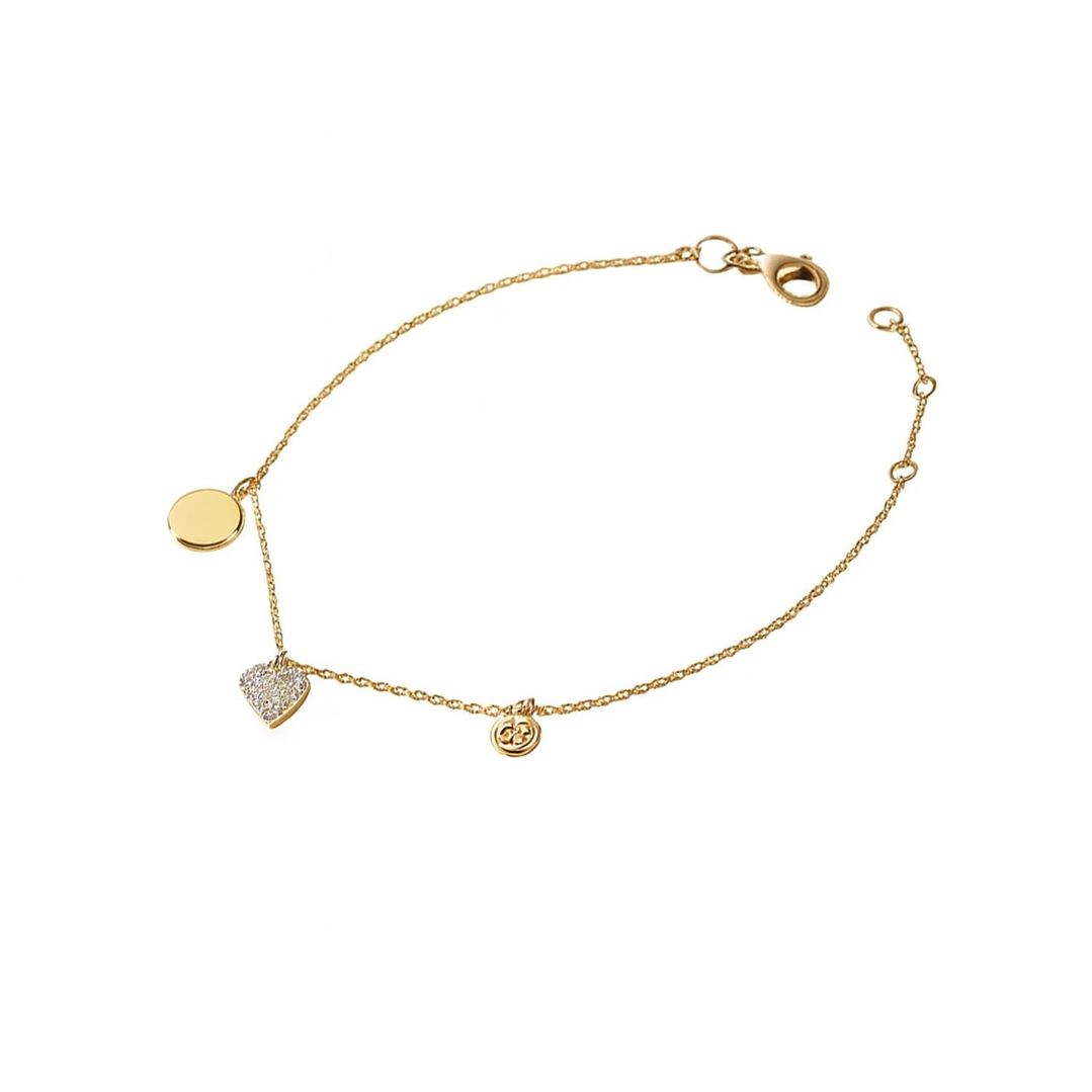 Pulsera Oro Amarillo 18kt Diamantes 5 Pts | Danielle Costantini 1