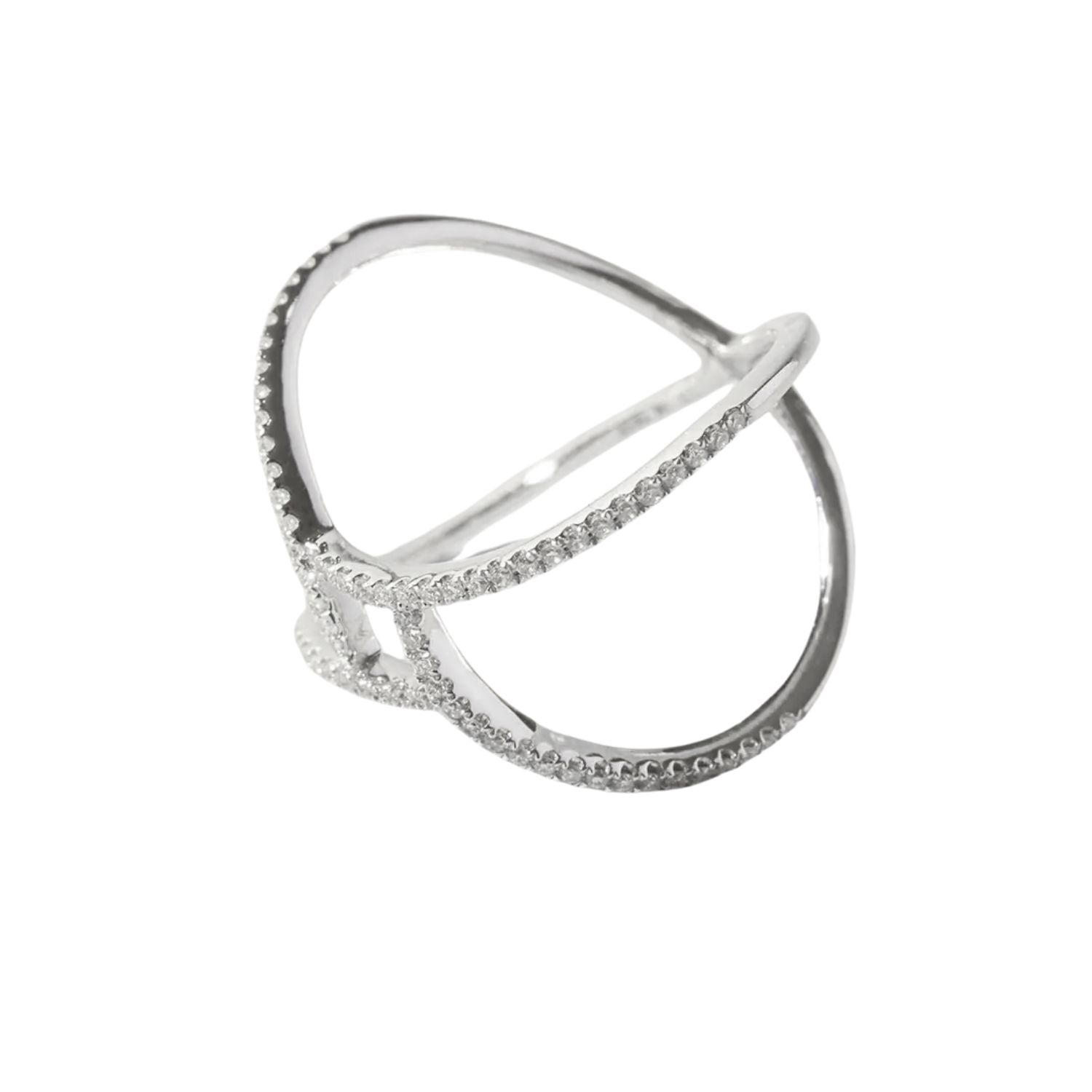 Anillo Oro Blanco 18kt Diamantes 16 Pts | Danielle Costantini 3