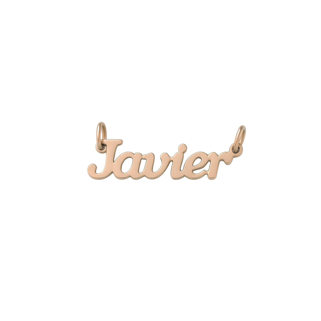 Colgante Oro 18kt Nombre 