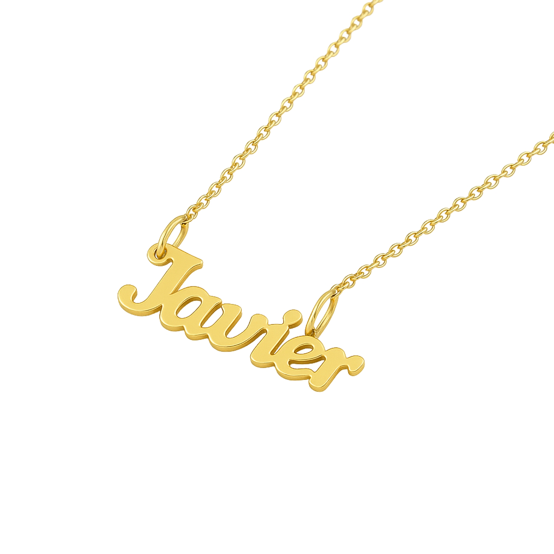 Colgante Oro 18kt Nombre 