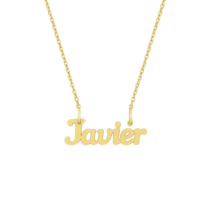 Colgante Oro 18kt Nombre 