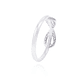 Anillo de Plata Esterlina Infinito Con Circón - Miniatura 3