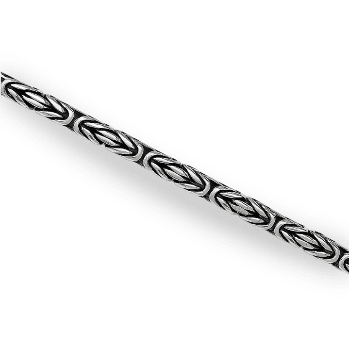 Pulsera de Plata Esterlina 925 Bizantino desde 25gr. 2