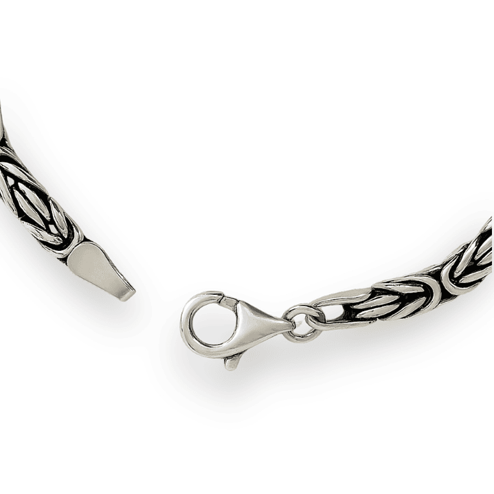 Pulsera de Plata Esterlina 925 Bizantino desde 25gr. 3
