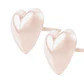 Aros Oro Miel 18kt Corazón Grande - Miniatura 2
