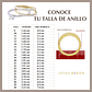 Anillo Oro Blanco 18kt Modelo Round. - Miniatura 4