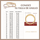 Anillos de Oro 18kt Modelo 5 líneas Circón - Miniatura 4
