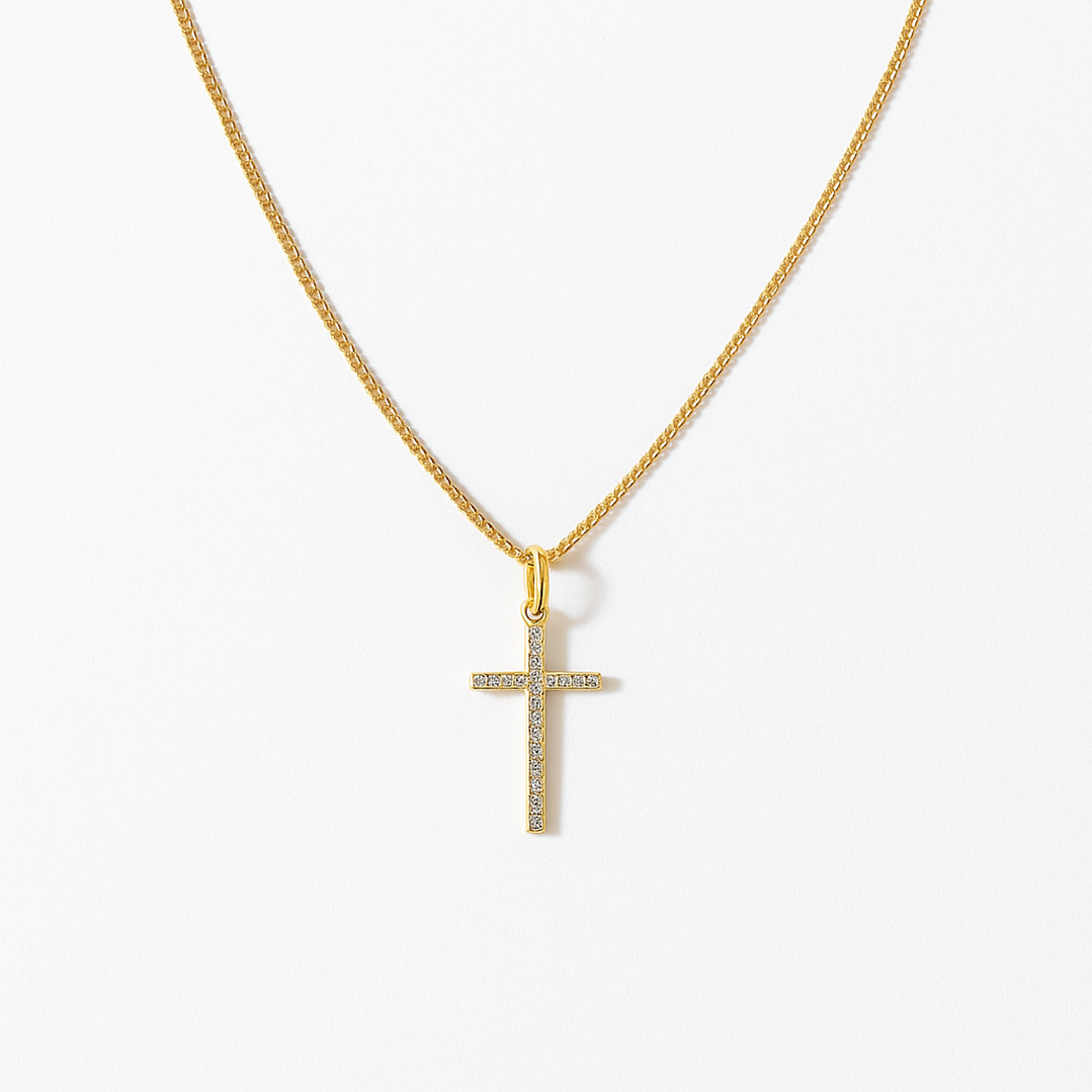 Collar de Oro Blanco 18kt con Diamantes 8 Pts Totales SI/H Corte Brillante - By Danielle Costantini 3