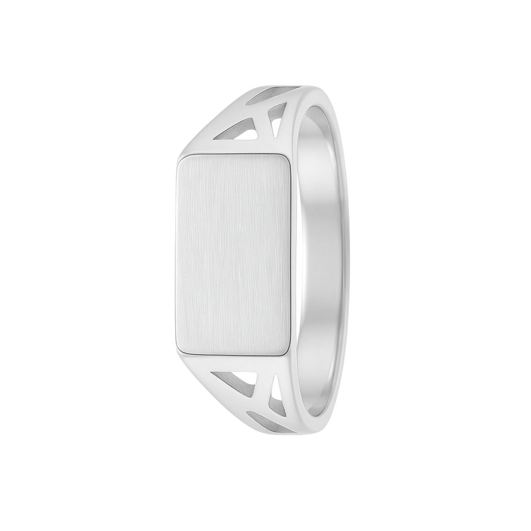 Anillo Oro 18kt Sello Calado 24