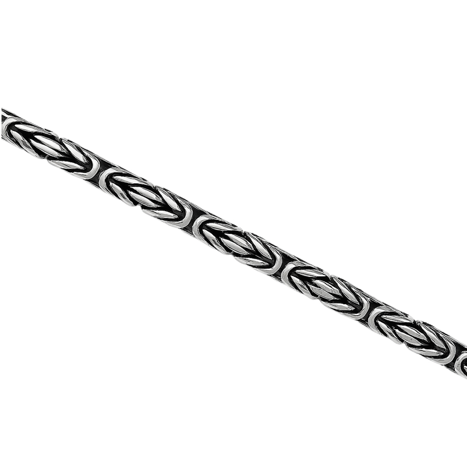 Pulsera de Plata Esterlina 925 Bizantino desde 17gr. 2