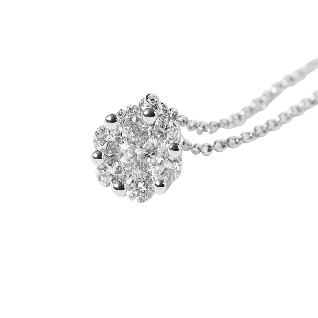 Collar Oro 18kt Diamantes 53 Pts G/SI Corte Brillante 2