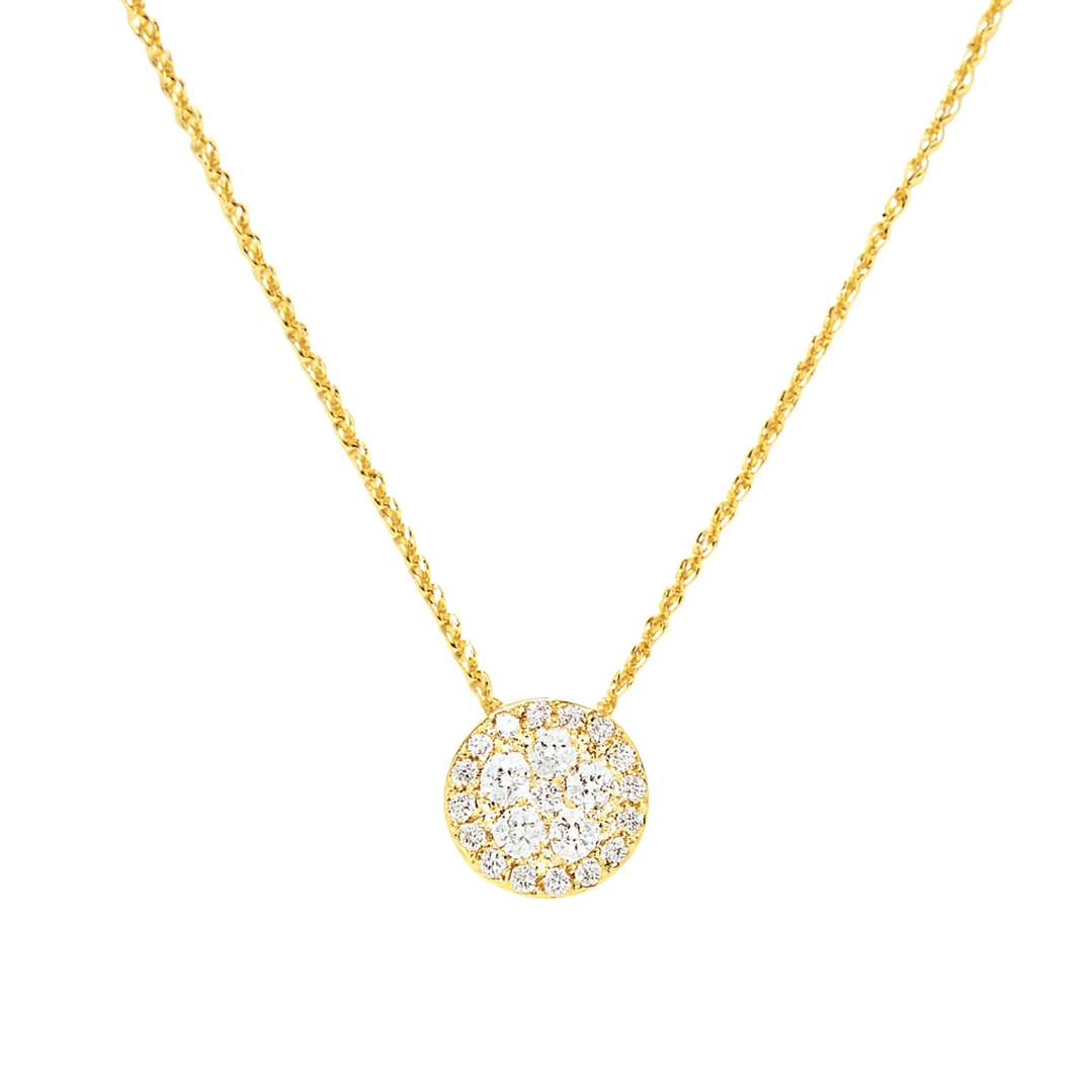 Collar de Oro 18kt con Diamantes 23 Pts Totales SI/H Corte Brillante - By Danielle Costantini 3