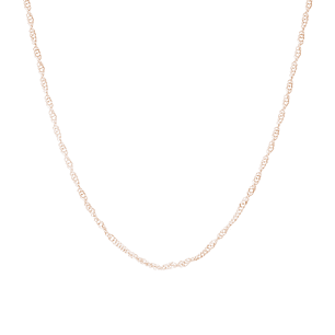 Cadena Oro Miel 18kt  Espiga