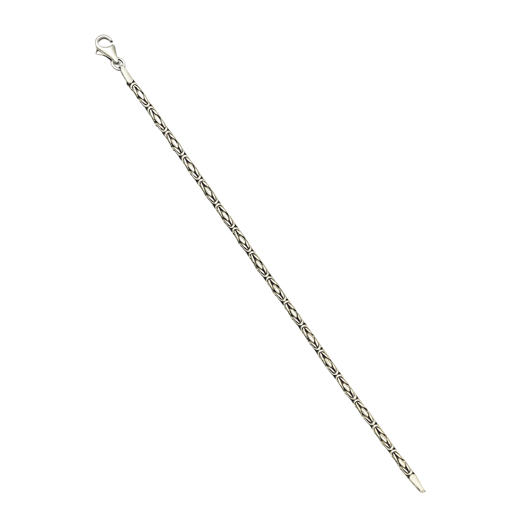 Pulsera de Plata Esterlina 925 Bizantino 8gr. 2