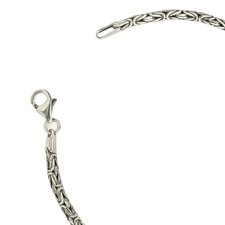 Pulsera de Plata Esterlina 925 Bizantino 8gr. 3