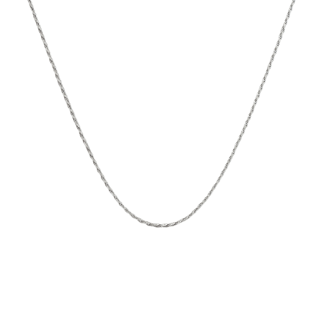 Cadena de Plata Esterlina 925 Turbillón 1,2gr. a 1,4gr. 2