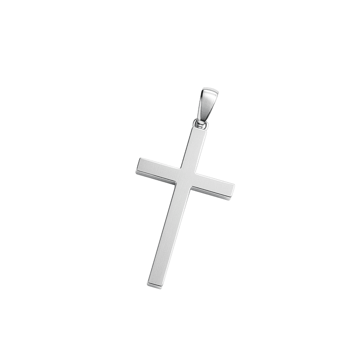 Colgante de Plata Esterlina 925 Cruz 22X10MM 1