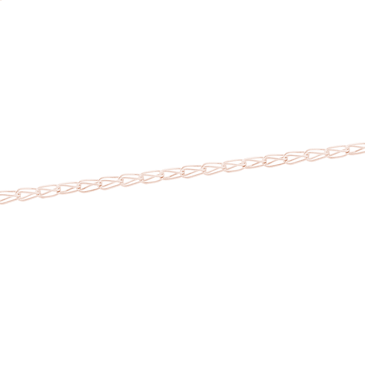 Pulsera Oro Miel 18Kt Modelo Jaula 3