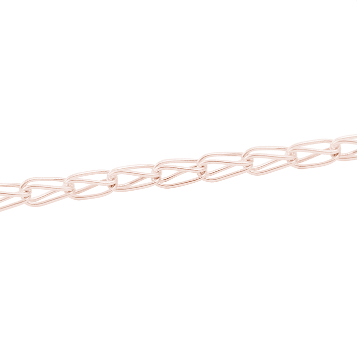 Pulsera Oro Miel 18Kt Modelo Jaula 2