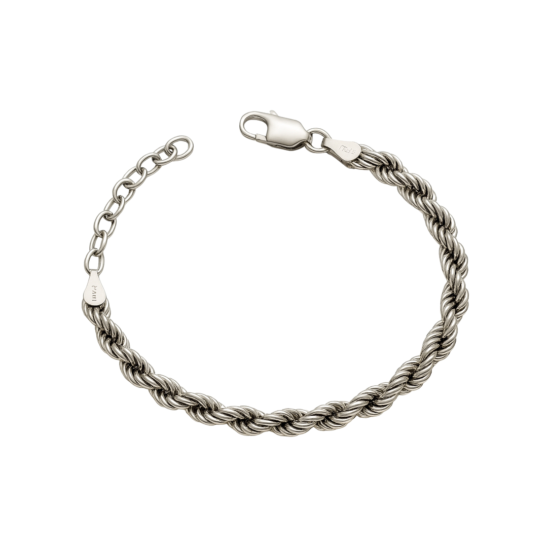 Pulsera de Plata Esterlina 925 Turbillón 9,2gr. 1