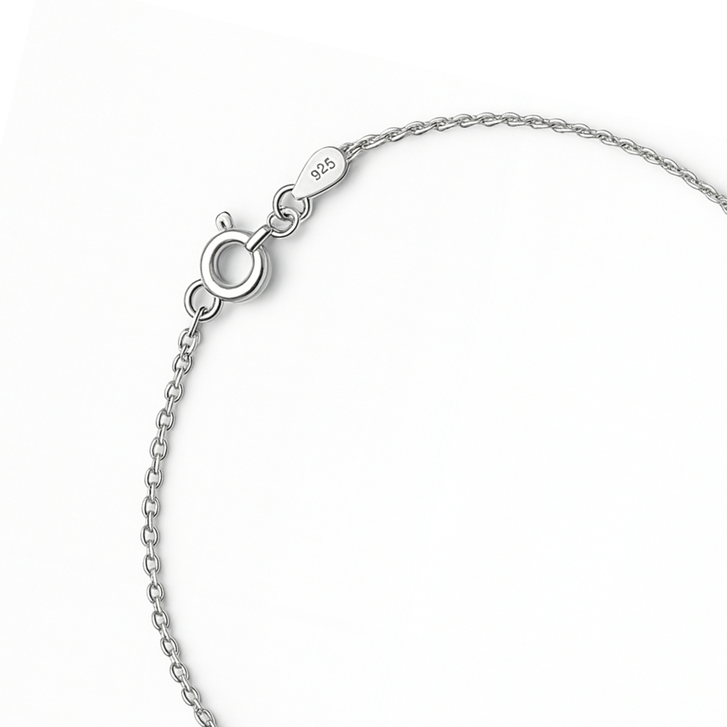 Cadena de Plata Esterlina 925 Limada 2,1gr. a 2,6gr. 3