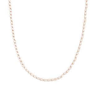 Cadena Oro Miel 18Kt Modelo Jaula