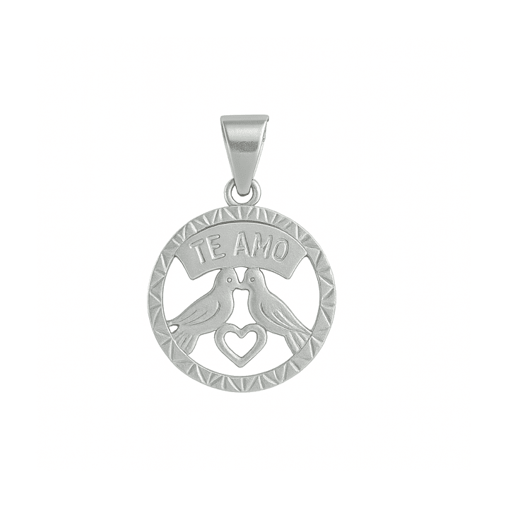 Colgante Oro 18kt Pajaritos 