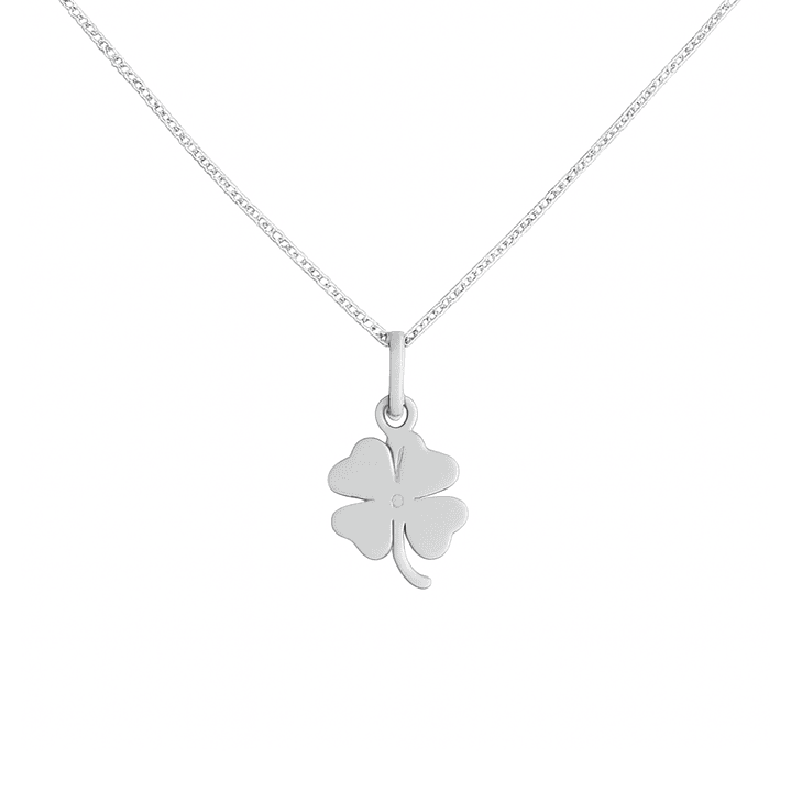 Colgante Oro 18kt Trébol de 4 Hojas 8